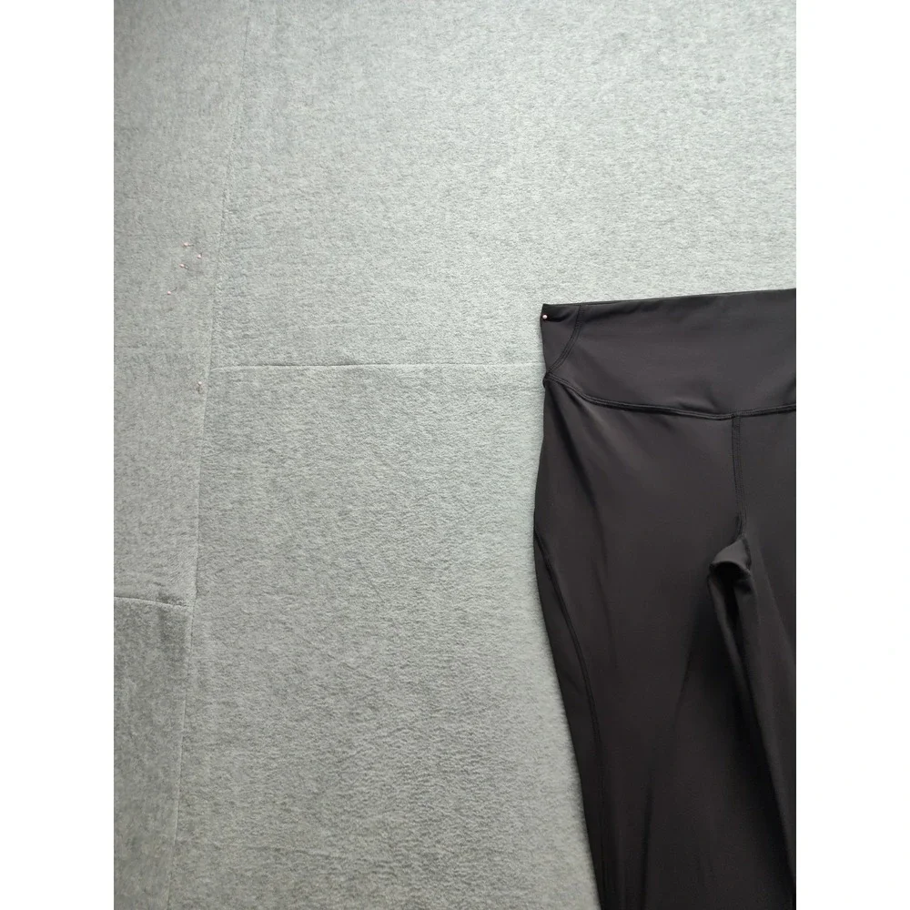 Lululemon Athletica Women Leggings 6 Black Pull‎ On High Waistband Ankle Active
